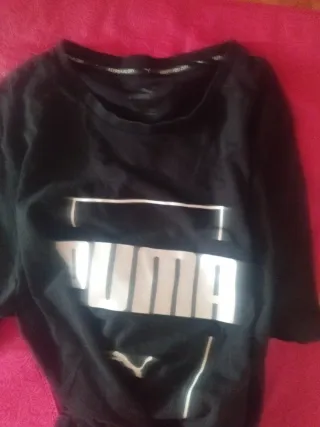 Camiseta Puma Negra Talla M