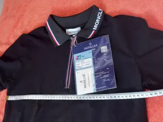Polo Moncler Negro Talla S