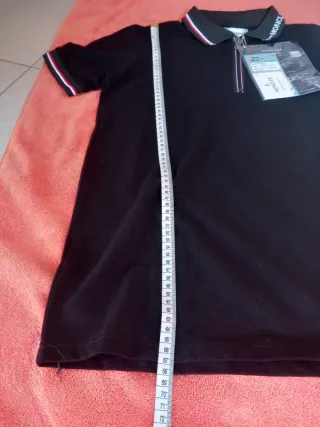Polo Moncler Negro Talla S