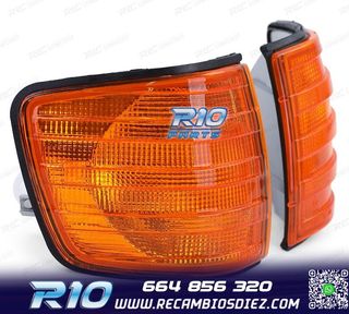 INTERMITENTES FRONTALES MERCEDES C126 SEC 81-91 NARANJA