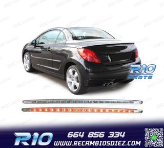 TERCERA LUZ DE FRENO PEUGEOT 207 CC LED CROMO