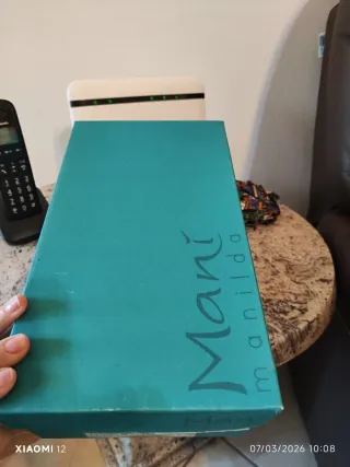 Mocassini tacco Mani nero oro