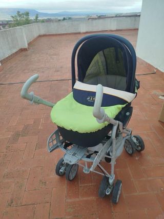 Carro 3 piezas bebé (silla sin usar)