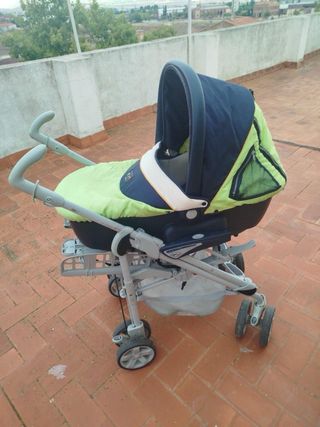 Carro 3 piezas bebé (silla sin usar)