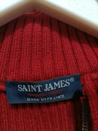 Jersey Saint James Rojo Talla L