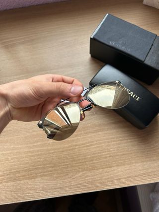 Occhiali da sole Versace polarizzati neri