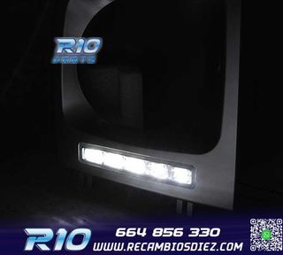 KIT LUZ DIURNA MERCEDES W461 W463 01-12 DELANTERA DRL LED PL