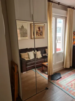 3 Armarios Ikea Platsa con espejo y accesorios