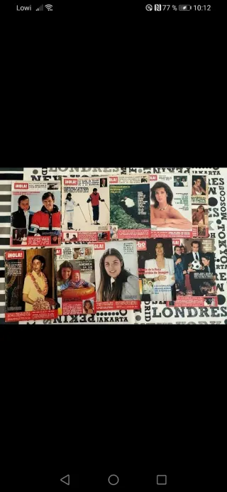 Lote revistas familia real Mónaco