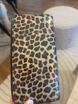 Cartera estilo leopardo