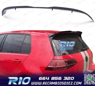 ALERON SPOILER VOLKSWAGEN VW GOLF 7 7.5 GTI CARBONO