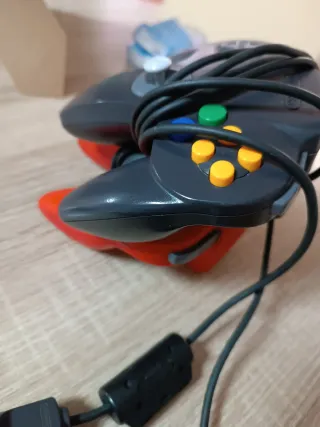 Mandos Nintendo 64 (N64) Rojo y Negro