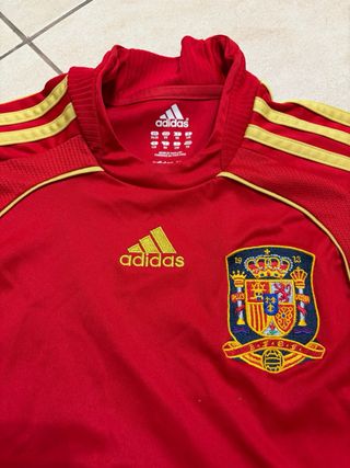 Maglia Spagna Adidas Bambino UEFA 2008 8 Anni