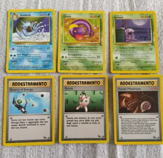 Carte Pokémon Set Fossil