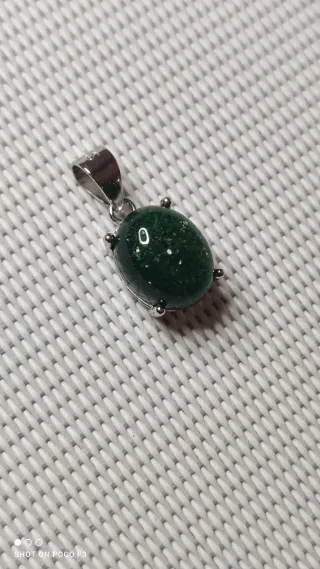 Colgante Aventurina Plata 925.