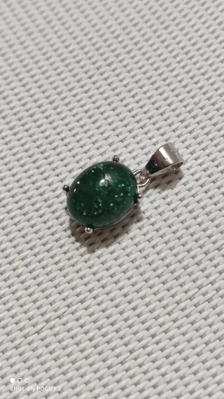 Colgante Aventurina Plata 925.