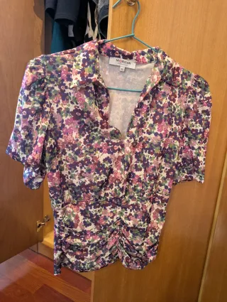 Camisa Morgan flores XS