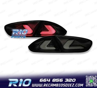 PILOTOS SEAT LEON II 09-13 CARDNA FULL LED NEGRO AHUMADO