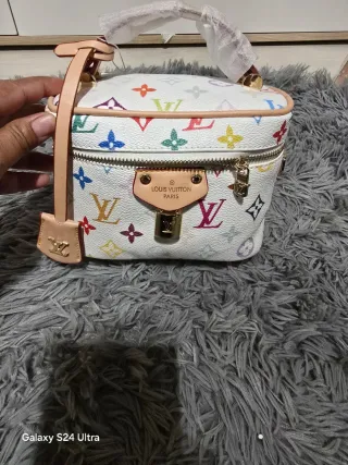 Bolso Louis Vuitton Multicolor Blanco