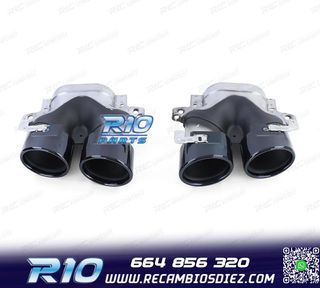 COLAS ESCAPE MERCEDES CLASE E W213 16- E53 AMG NEGRO