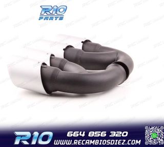 COLAS ESCAPE PORSCHE CAYENNE V8 GTS TURBO S 10-14 PLATA MATE