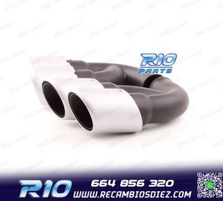 COLAS ESCAPE PORSCHE CAYENNE V8 GTS TURBO S 10-14 PLATA MATE