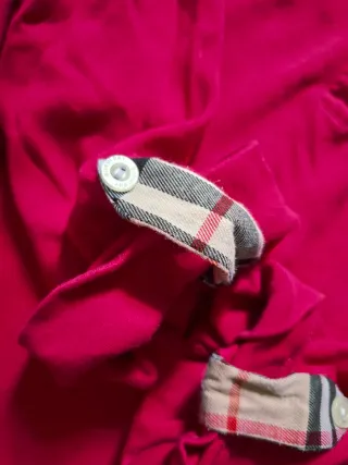 Polo Burberry Rosa vintage