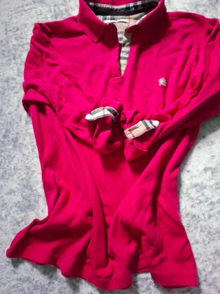 Polo Burberry Rosa vintage