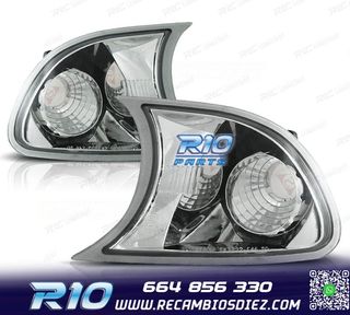 INTERMITENTES FRONTALES BMW E46 01-03 COUPE CROMADO