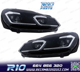 FAROS VOLKSWAGEN VW GOLF 6 08-13 LOOK SILVER GOLF 7 DINAMICO