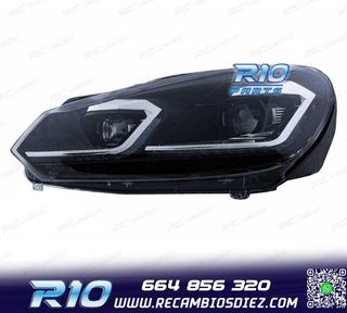 FAROS VOLKSWAGEN VW GOLF 6 08-13 LOOK SILVER GOLF 7 DINAMICO