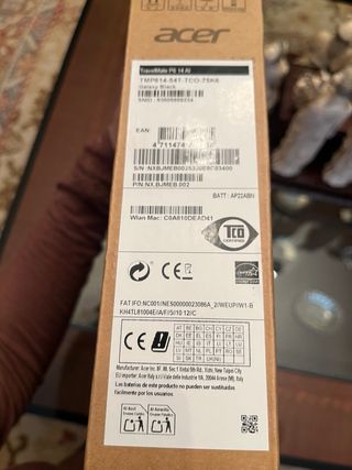 Acer TravelMate P6 T14 Portátil