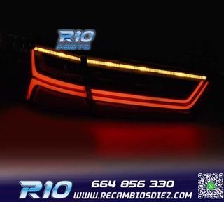 PILOTOS AUDI A6 C7 11-14 ROJOS INTERMITENTE LED DINAMICO