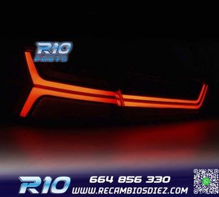 PILOTOS AUDI A6 C7 11-14 ROJOS INTERMITENTE LED DINAMICO