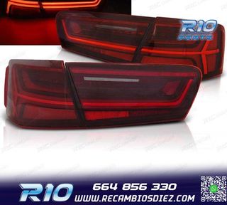 PILOTOS AUDI A6 C7 11-14 ROJOS INTERMITENTE LED DINAMICO