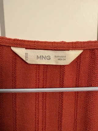 Blusa Mango Teen Naranja