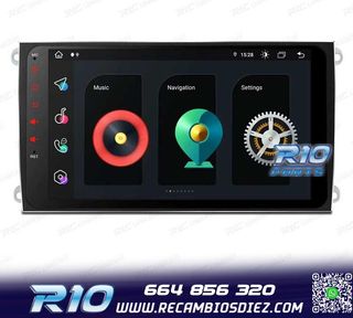 RADIO GPS ANDROID 12 PARA PORSCHE CAYENNE 03-10 9" USB GPS T