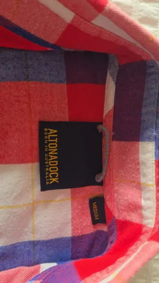 Camisa Altona Dock cuadros Talla M