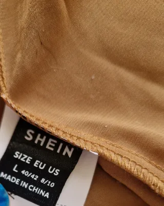 Vestito donna elegante oro