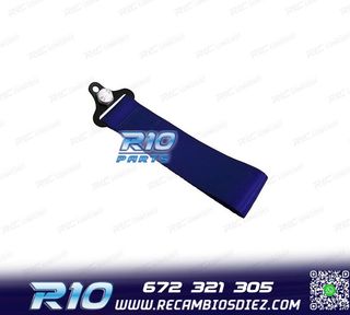 CINTA DE REMOLQUE AZUL EN TELA