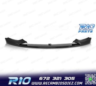 SPOILER LIP FRONTAL BMW F32 F33 F36 LOOK M PERFORMANCE NEGRO