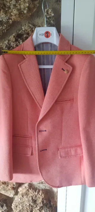 Americana niño Comunión con corbata y pajarita.