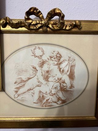 2 Cuadros Decorativos Retro Angeles