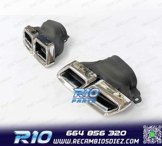 COLAS ESCAPE MERCEDES CLASE E W212 14-15 CROMO