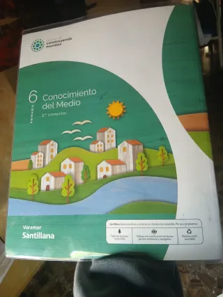 Libro de 6 de primaria de conocimiento del medio