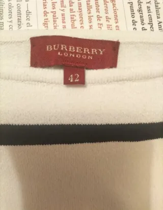 Jersey Burberry Rayas Talla 42