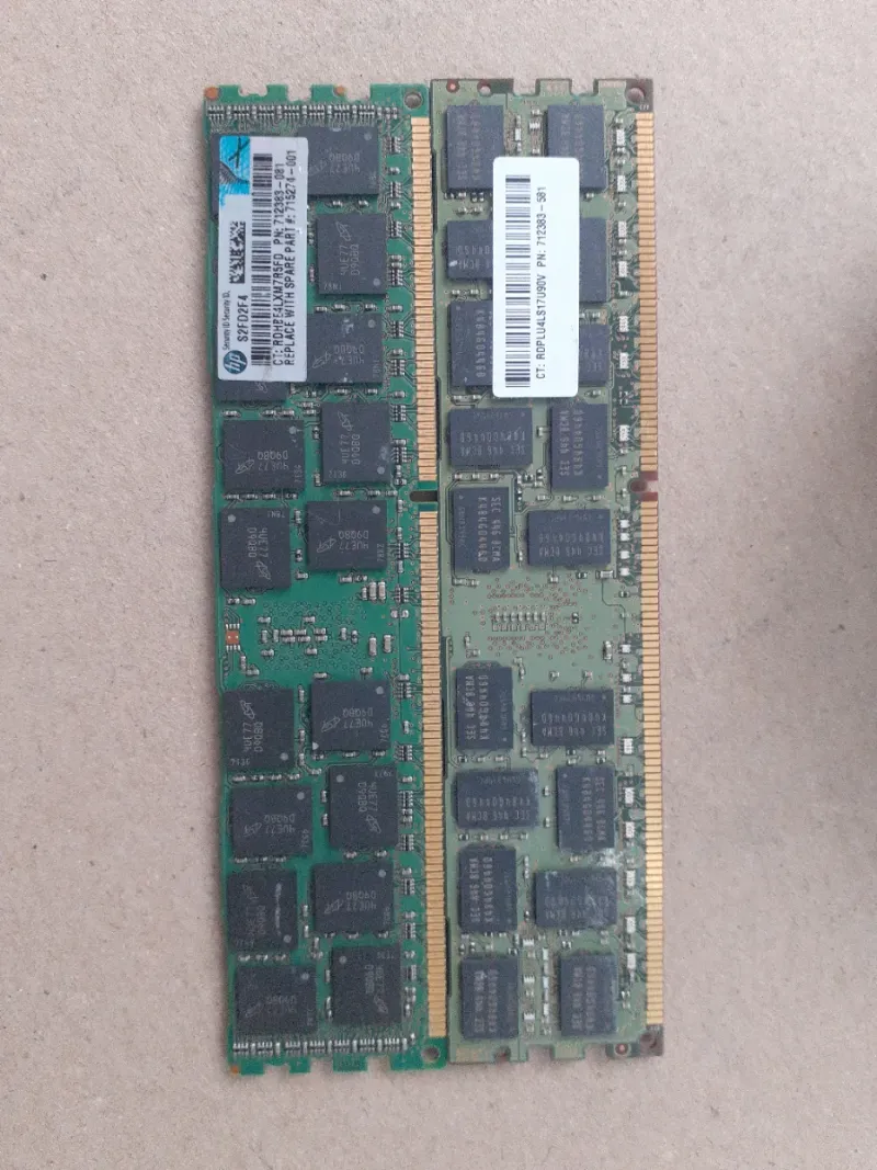 2× 16GB DDR3 1600/1866MHz Samsung Micron afbeelding 2