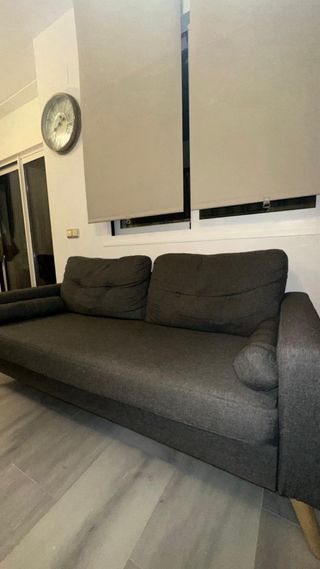 Conjunto 2 sofas de tela
