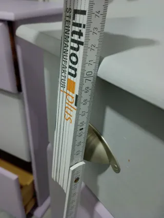 Dos mesitas madera maciza