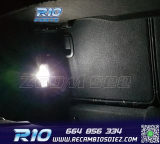 KIT 12 BOMBILLAS LED INTERIOR PARA MINI COOPER CABRIO CONVER